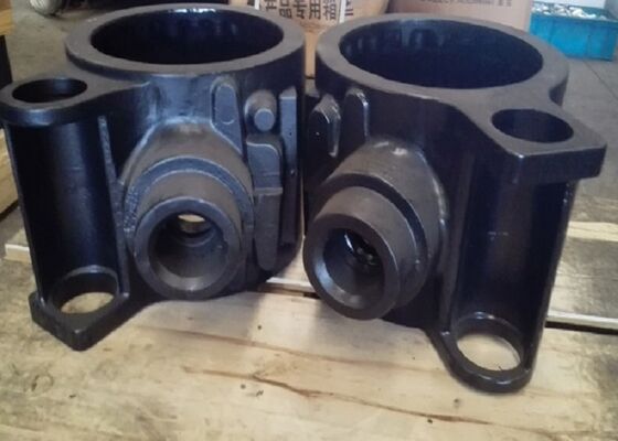 鋳鉄の部品は正確な次元を塗るヘッド終わりを運転する