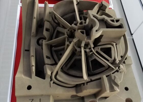 農業機械のために利用できる部品OEMを印刷する緑の砂型で作る3D