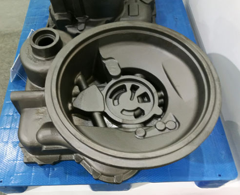 産業車両フォークリフトトラック用OEM樹脂砂型鋳造ダクタイル鋳鉄トランスミッションケース部品