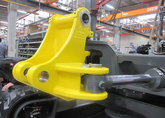 小型掘削機のための鉄の鋳造の建設機械部品王ポスト