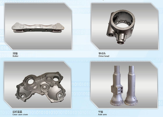 利用できるフォークリフトの緑の砂鋳造20-200kgの重量OEMサービス