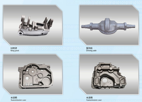 利用できるフォークリフトの緑の砂鋳造20-200kgの重量OEMサービス