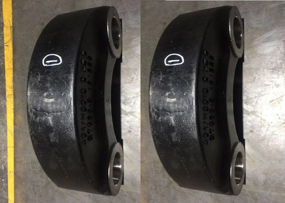 黒色OEM 高品質の砂鋳鉄部品 特殊機器用車輪ロード機 32kg 重量