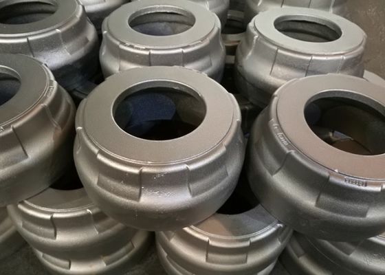 ねずみ鋳鉄の物質的なフォークリフトは37のKgの鋳造のブレーキ ドラムを重量分けます