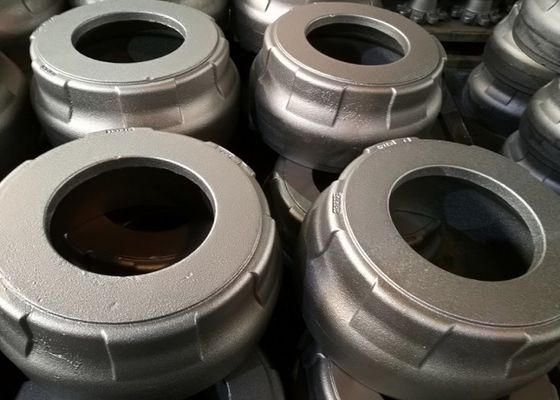 ねずみ鋳鉄の物質的なフォークリフトは37のKgの鋳造のブレーキ ドラムを重量分けます