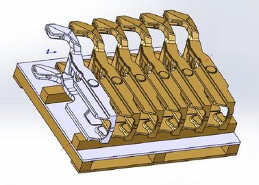 正確な次元のフレームを投げる自動建設機械部品