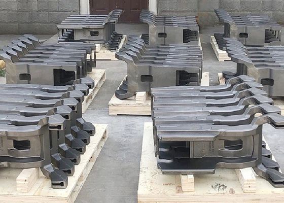 OEM 高品質砂型鋳造鉄機械加工部品 空中作業台用カウンターウェイト
