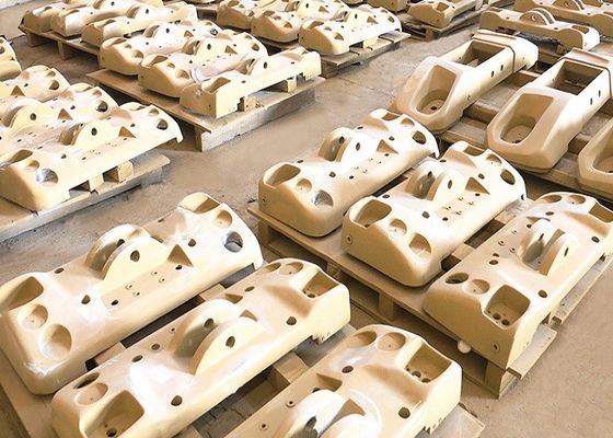 OEMサービス Vプロセス 砂型鋳造 鉄部品 重り スペア 建設機械用