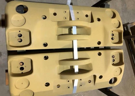 OEM砂型鋳造鉄部品 真空プロセス ミニ掘削機 カウンターウェイト 工業機械用