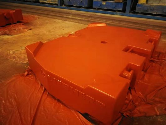 Liebherrはカウンター ウェイトを10000のkg吸引採型プロダクトを伸ばす