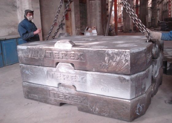 クレーンのための建設機械10Tのカウンター ウェイト