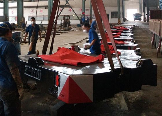 OEMカスタマイズされたエンジニアリング GG150 グレー鉄 10000Kg 工業機械のためのカウンター重量