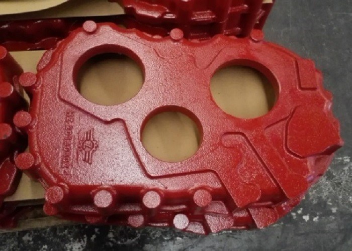 OEM 高品質 砂型鋳鉄部品 トランスファーケース 高品質 小加工代