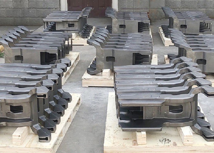 OEM 高品質の砂鋳造フレーム 建設機械部品 表面が良い 安全性が高い