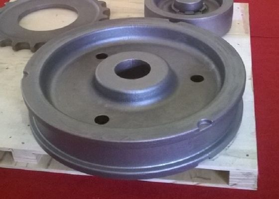 ショット ブラストのホイール・クレーンのための表面の緑の砂鋳造の車輪ハブ